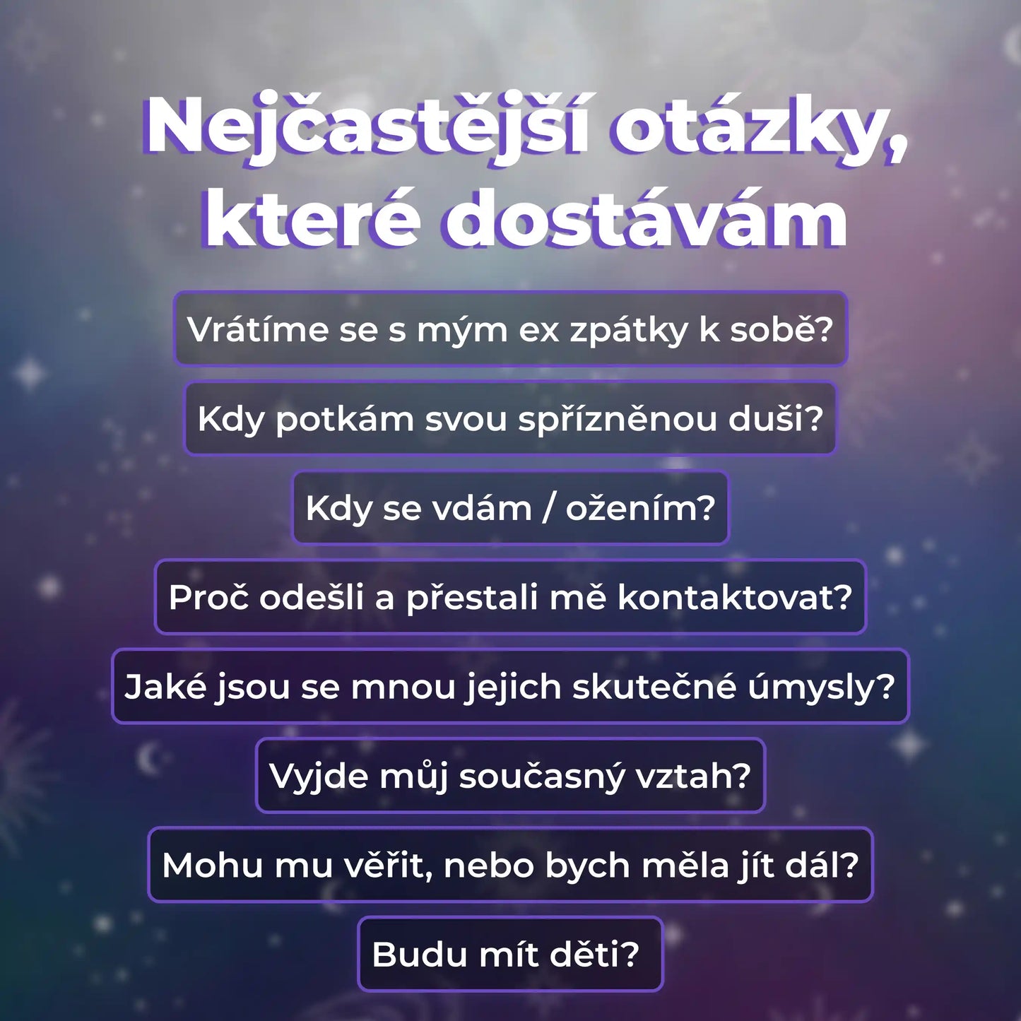 Kompletní věštecký výklad od Luny